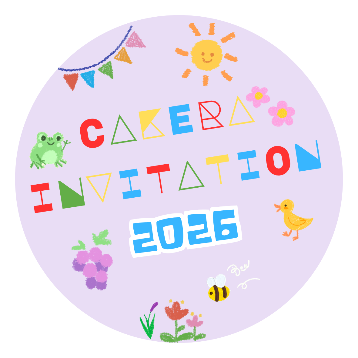 Cakera. Invitation 2026 poster